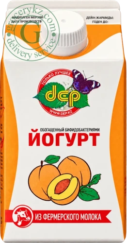 Dep drinking yogurt, apricot, 500 ml