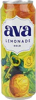 AVA sparkling lemonade, gold, 0.45 l