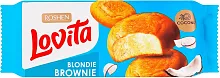 Roshen Lovita blondie brownie cookies, coconut, 152 g