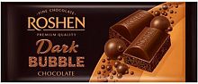 Roshen dark bubble chocolate, 80 g