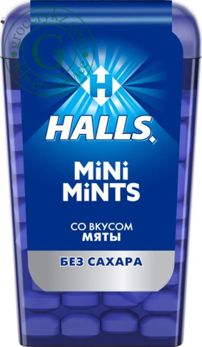 Halls mini mints, mint, 12.5 g