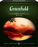 Greenfield Golden Ceylon black tea, 100 bags