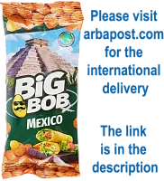 Big Bob peanuts with burrito flavor, Mexico, 50 g