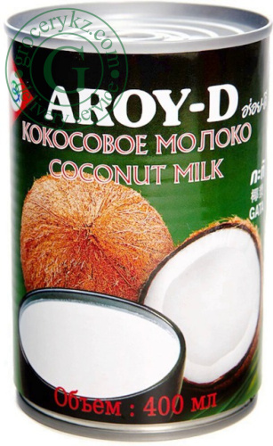 Aroy-D coconut milk 70%, 400 ml