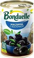 Bonduelle canned black olives, 314 ml