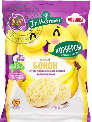 Dr. Korner kid crispbreads, banana, 30 g