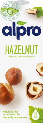Alpro hazelnut drink, 1 l