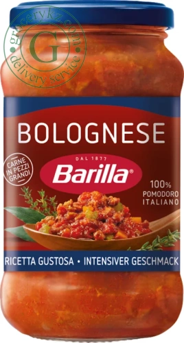 Barilla Bolognese tomato sauce, 400 g