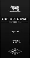 Bucheron Original chocolate bar, dark, 72%, 90 g