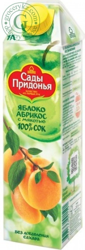 Sady Pridonia apple and apricot juice, 1 l