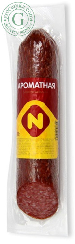 Ostankino Aromatnaja uncooked smoked sausage, 250 g
