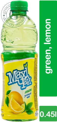 Maxi green ice tea, lemon, 0.45 l