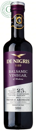 De Nigris balsamic vinegar of Modena, 500ml