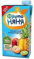 Frutonyanya baby juice, multifruit, 500 ml