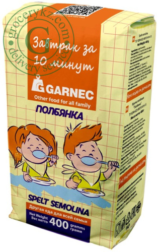 Garnec spelt semolina, 400 g