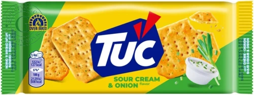 TUC cracker, sour cream and onion, 100 g