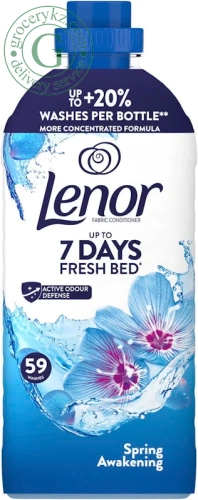 Lenor fabric softener, spring awakening, 59 washes, 1239 ml