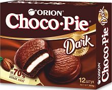 Orion Choco-Pie Dark cake (12 in 1), 360 g